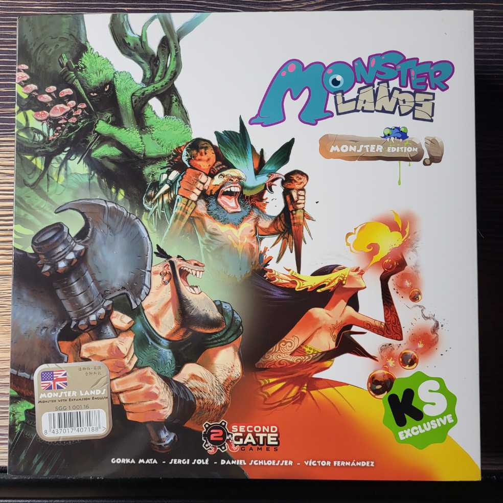 Monster Lands: Monster Edition   (1-4) board game collectible [Barcode 8437017407188] - Main Image 2