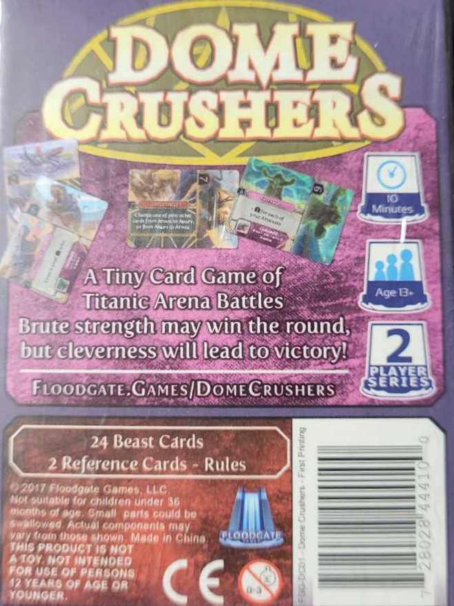 Dome Crushers  (2) board game collectible [Barcode 728028444100] - Main Image 2