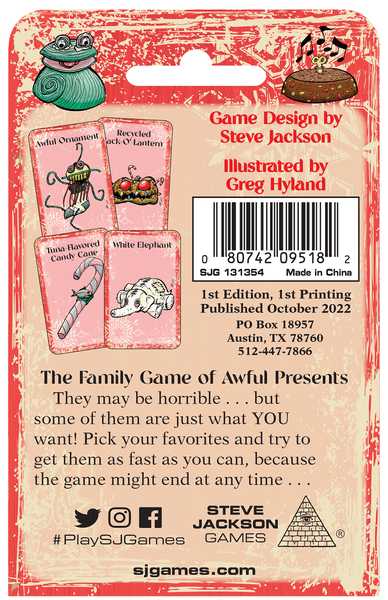Bad Christmas   (3-6) board game collectible [Barcode 080742095182] - Main Image 2