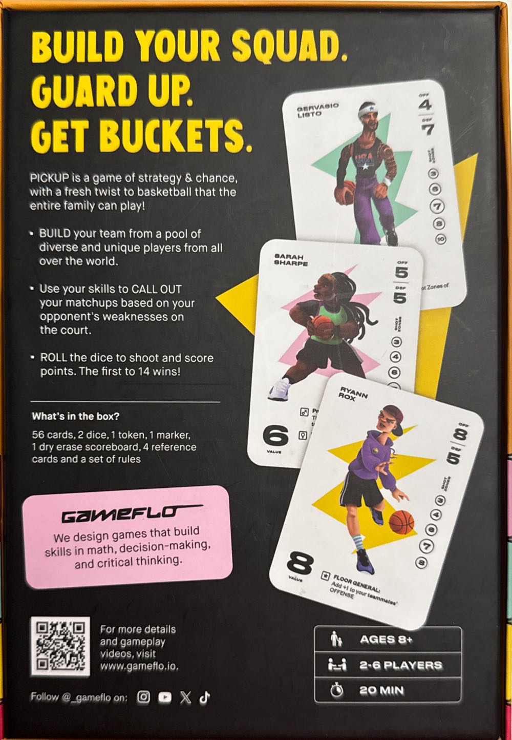 Pickup Basketball Card Game  (2-6) board game collectible [Barcode 860011469605] - Main Image 3