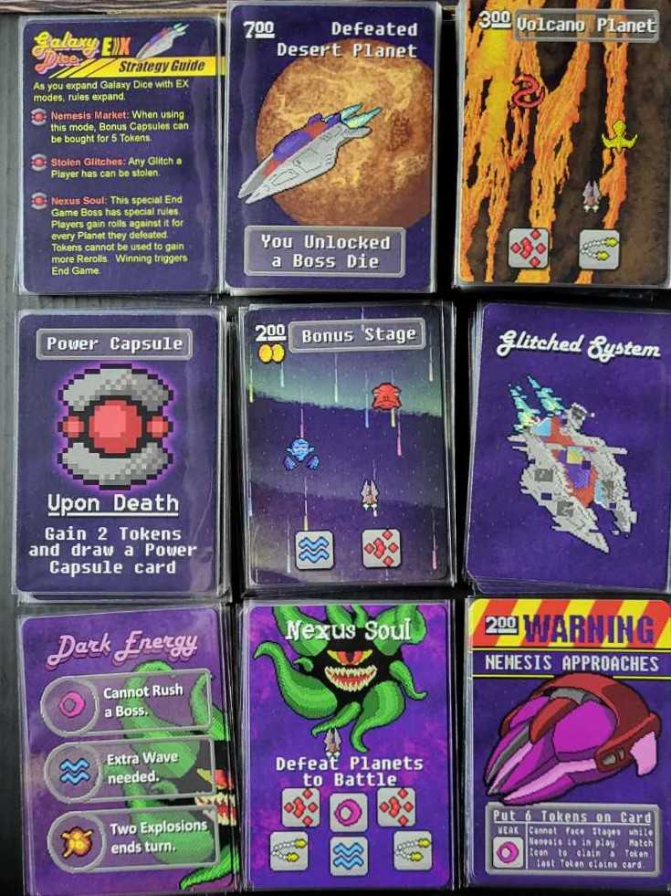 Galaxy Dice EX: Deluxe Edition   (1-4) board game collectible - Main Image 4