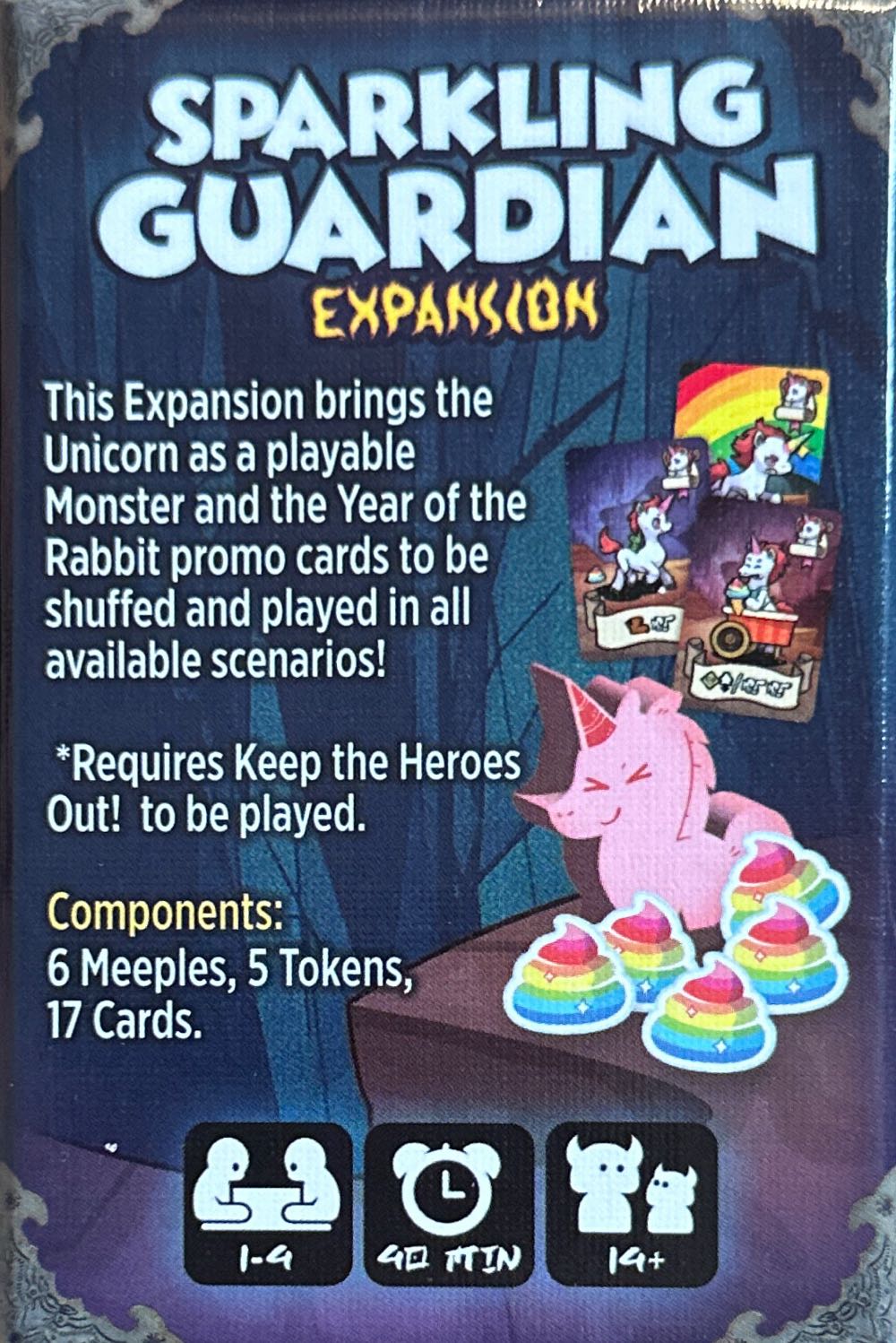 Keep the Heroes Out!: Sparkling Guardian  (1-4) board game collectible [Barcode 628942924972] - Main Image 2
