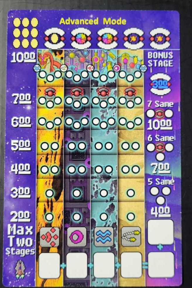 Galaxy Dice: Risky Rolls  (1) board game collectible - Main Image 2