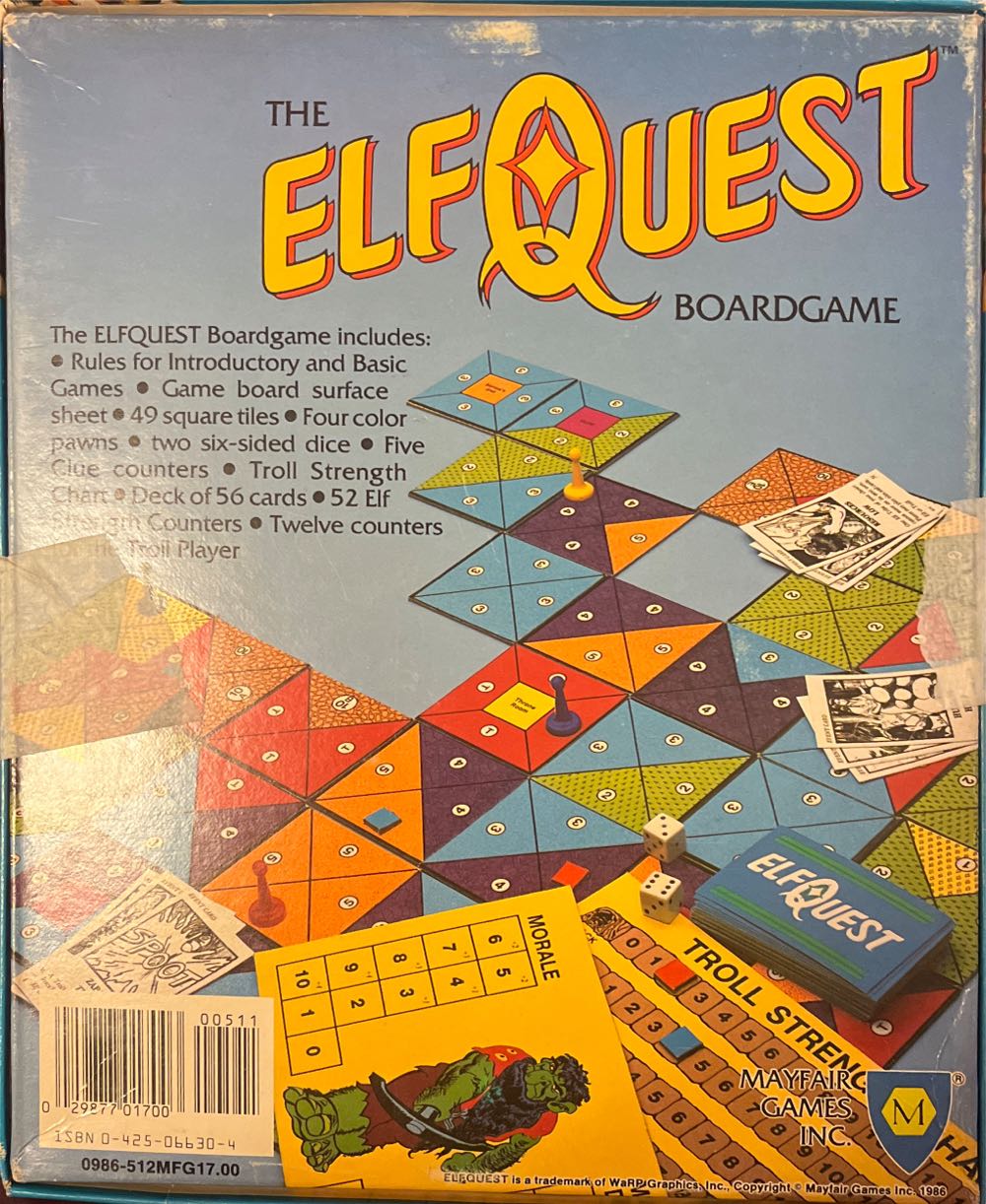 Elfquest Boardgame, The  (2 To 5) board game collectible - Main Image 2