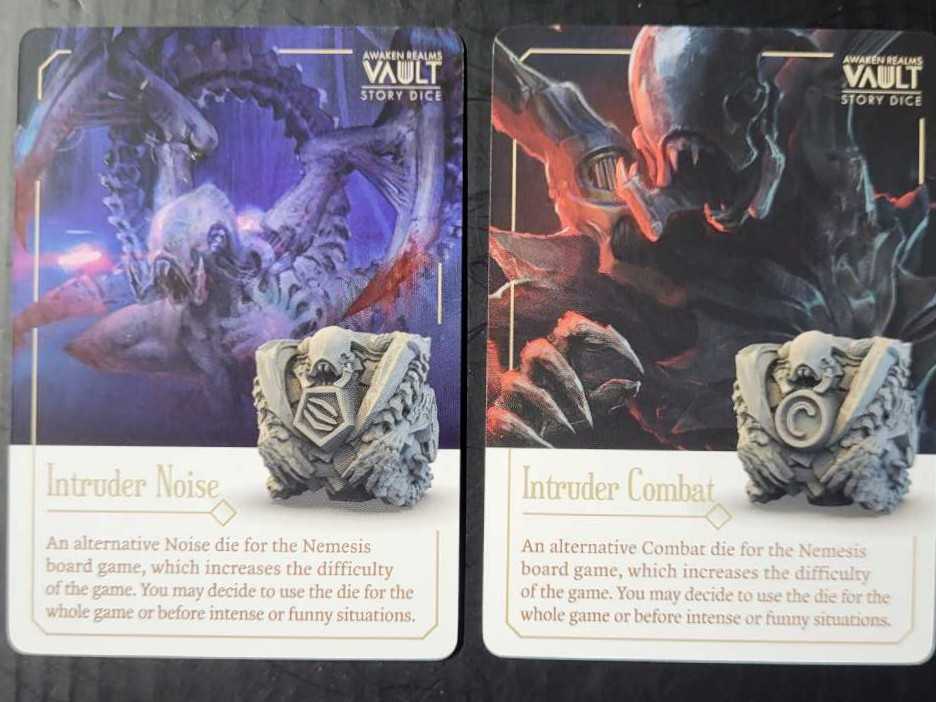 Nemesis: Story Dice Intruder Expansion   board game collectible - Main Image 4