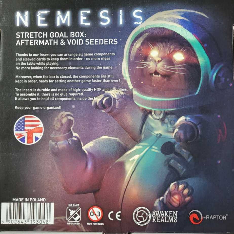 Nemesis: Stretch Goal Box Insert  board game collectible [Barcode 5902643193048] - Main Image 3