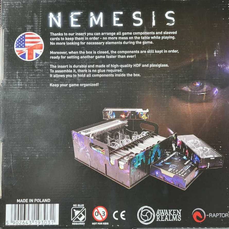 Nemesis: Core Box Insert  board game collectible [Barcode 5902643193031] - Main Image 3