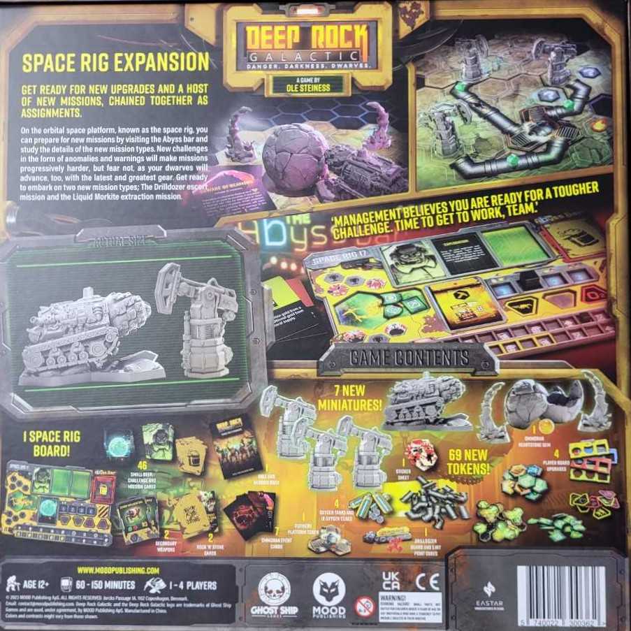 Deep Rock Galactic: Space Rig Expansion  (1-4) board game collectible [Barcode 5740022300362] - Main Image 2