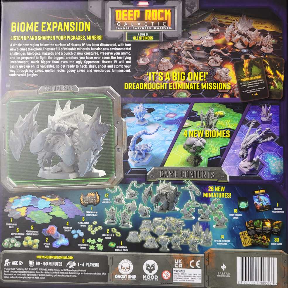 Deep Rock Galactic: Biome Expansion   (1-4) board game collectible - Main Image 2