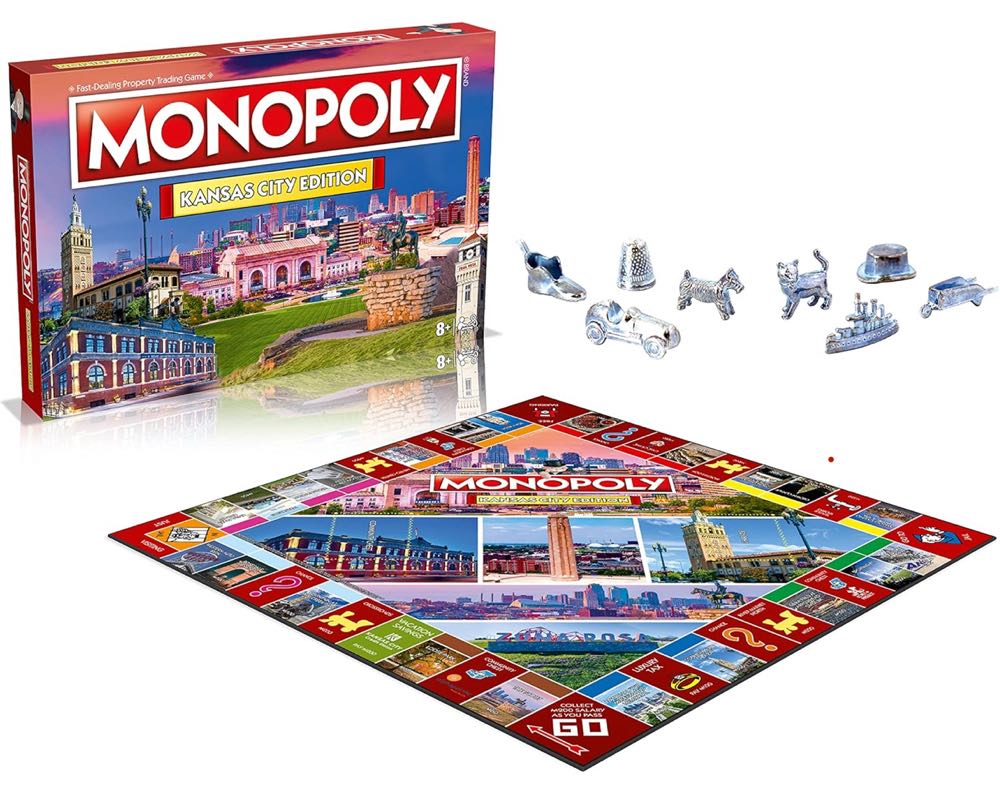 Monopoly - Kansas City  (2 To 6) board game collectible [Barcode 885996005570] - Main Image 3