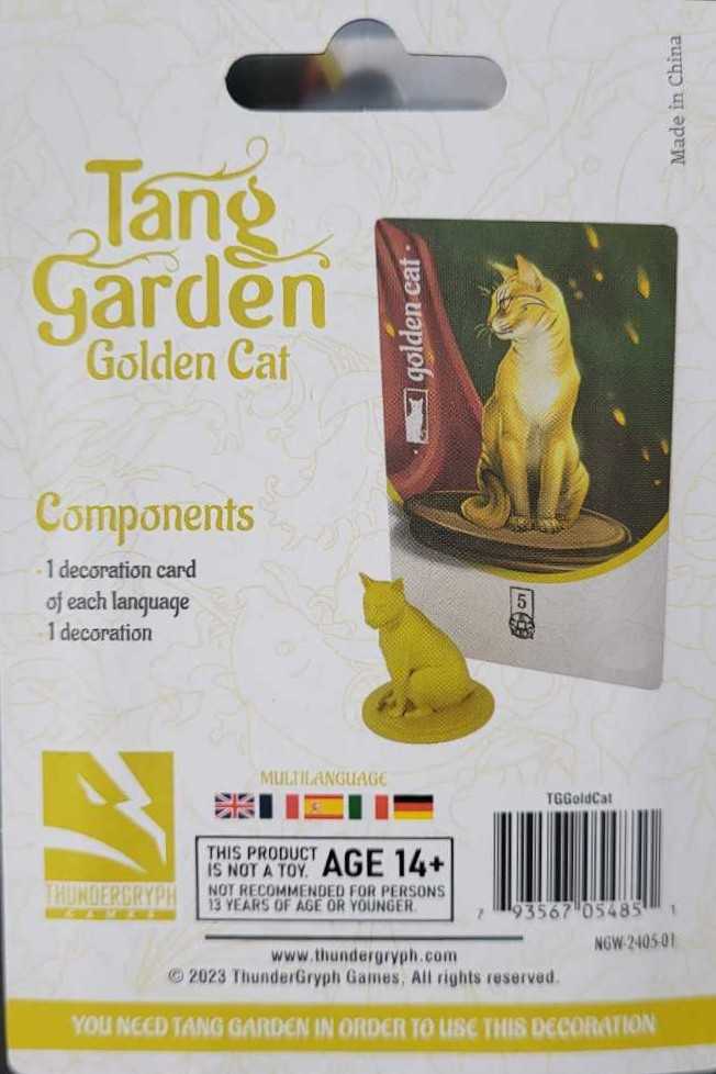 Tang Garden: Golden Cat  (1-4) board game collectible [Barcode 793567054851] - Main Image 2