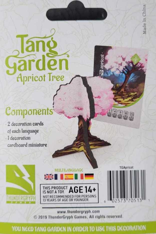 Tang Garden: Apricot Tree  (1-4) board game collectible [Barcode 2607774705131] - Main Image 2