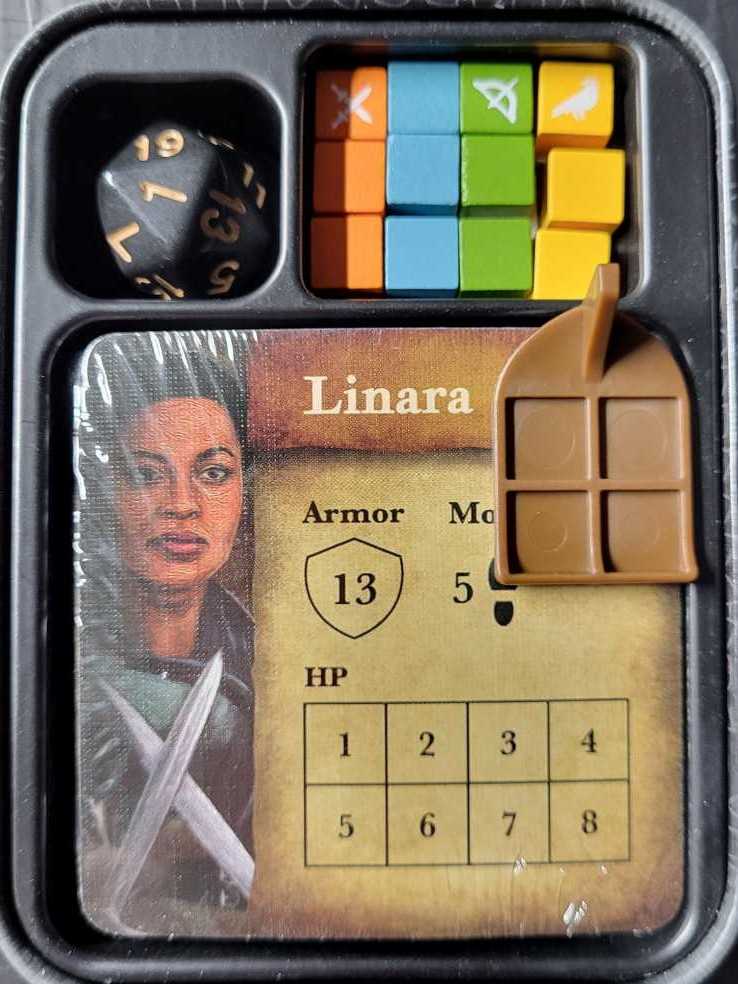 Dark Tomb: Bloodthorn Island Kickstarter Wallapop Tomb  (1-5) board game collectible [Barcode 850009925060] - Main Image 3