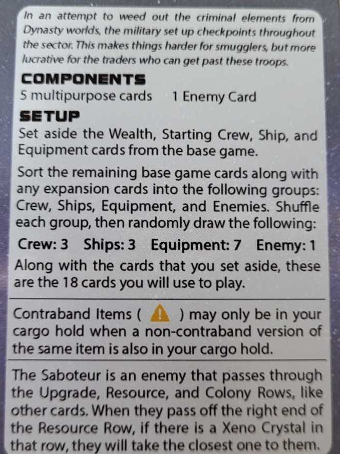 Space Shipped: Lockdown  (1) board game collectible - Main Image 2