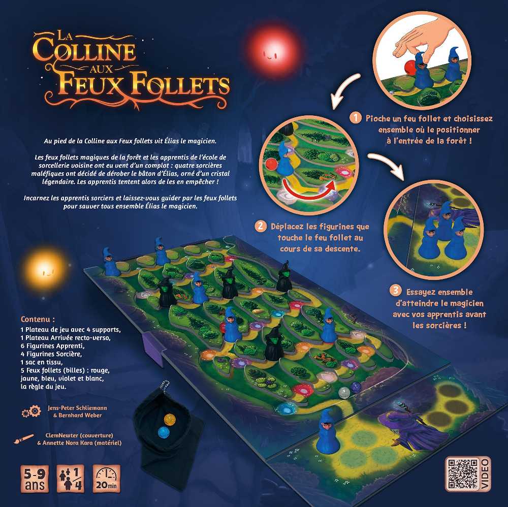 La Coline Aux Feux Follets  (1 À 4) board game collectible [Barcode 3421272167210] - Main Image 4