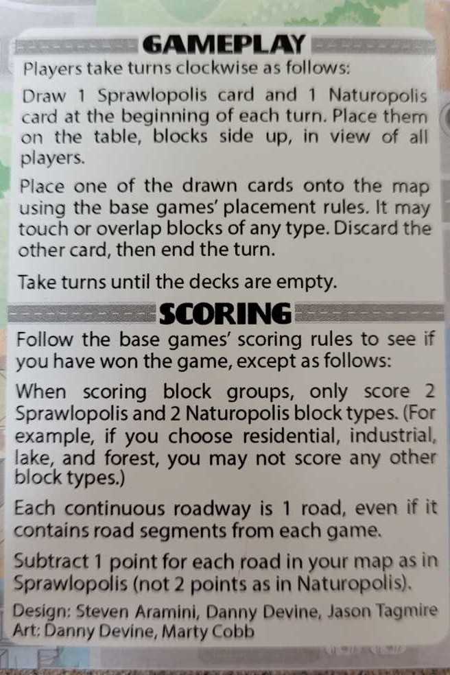 Combopolis II  (1-4) board game collectible - Main Image 2