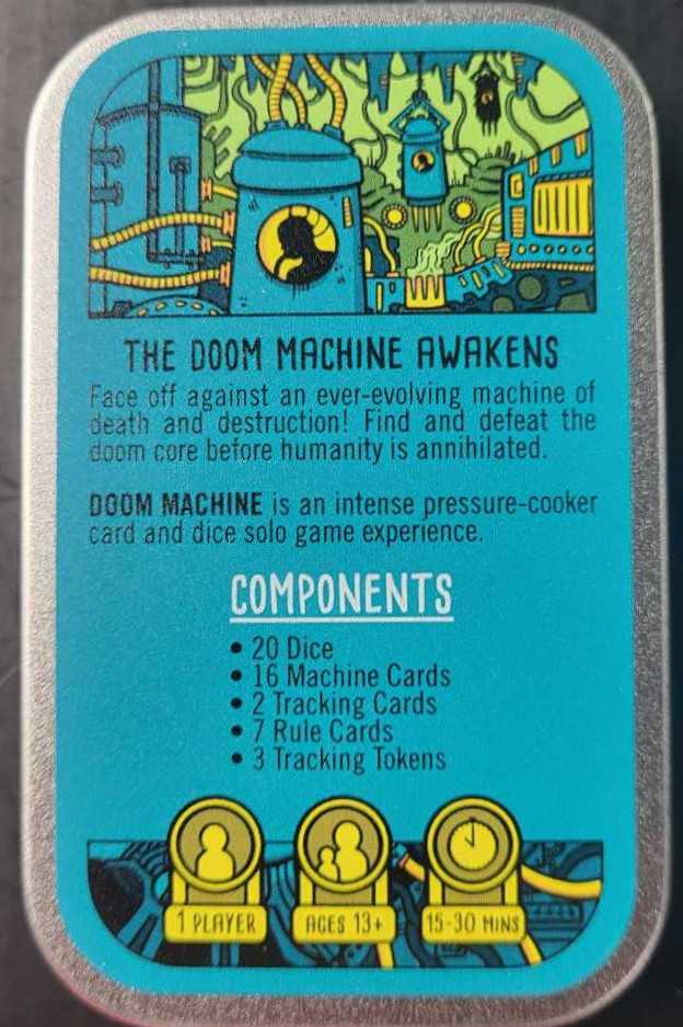 Doom Machine  (1) board game collectible - Main Image 2