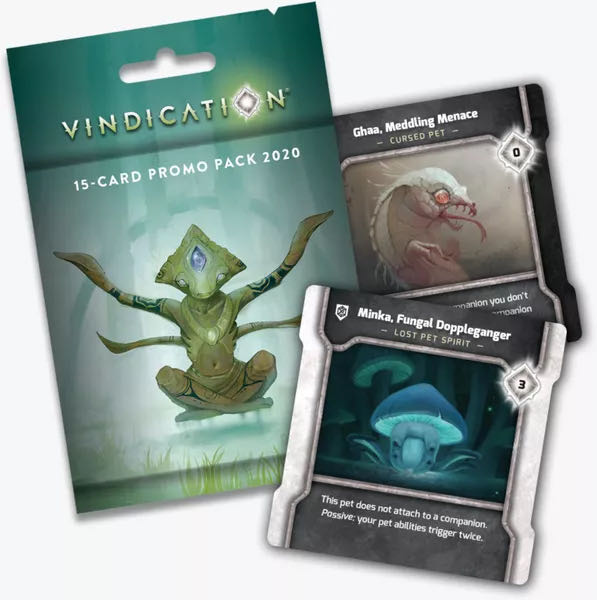 Vindication: Promo Pack 2020  (1-5) board game collectible [Barcode 840008477738] - Main Image 3