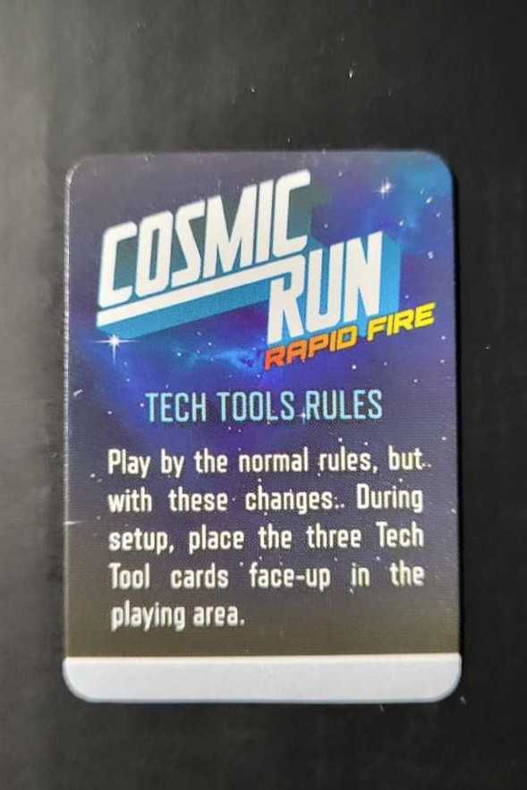 Cosmic Run Rapid Fire: Tech Tools  board game collectible [Barcode 740120773186] - Main Image 2