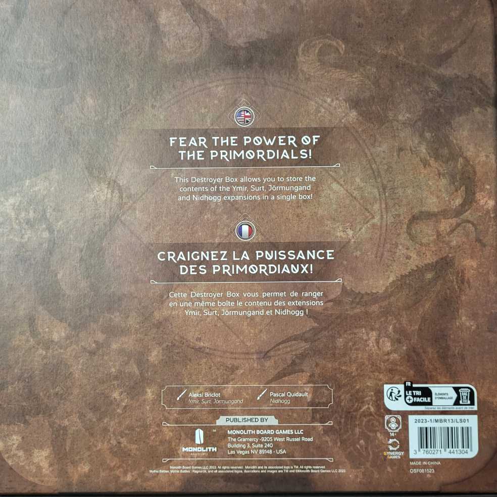 Mythic Battles Ragnarok: Destroyer’s Box  board game collectible [Barcode 3760271441304] - Main Image 2