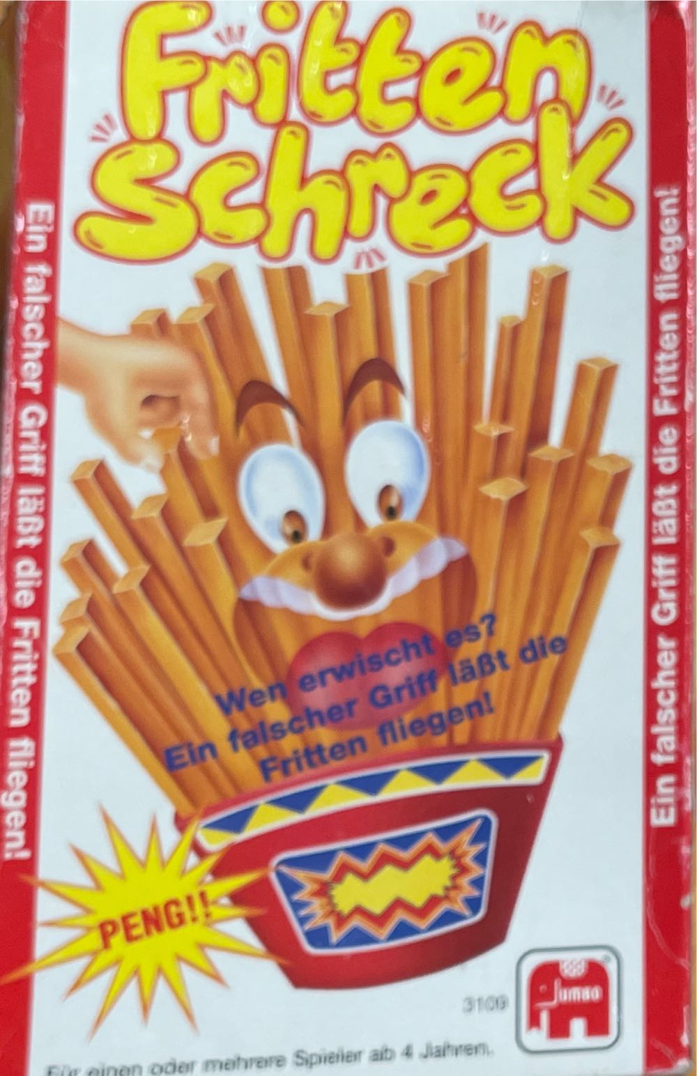 Spiel Jumbo Frittenschreck Fritten Schreck  (2-4) board game collectible [Barcode 8710126031094] - Main Image 2