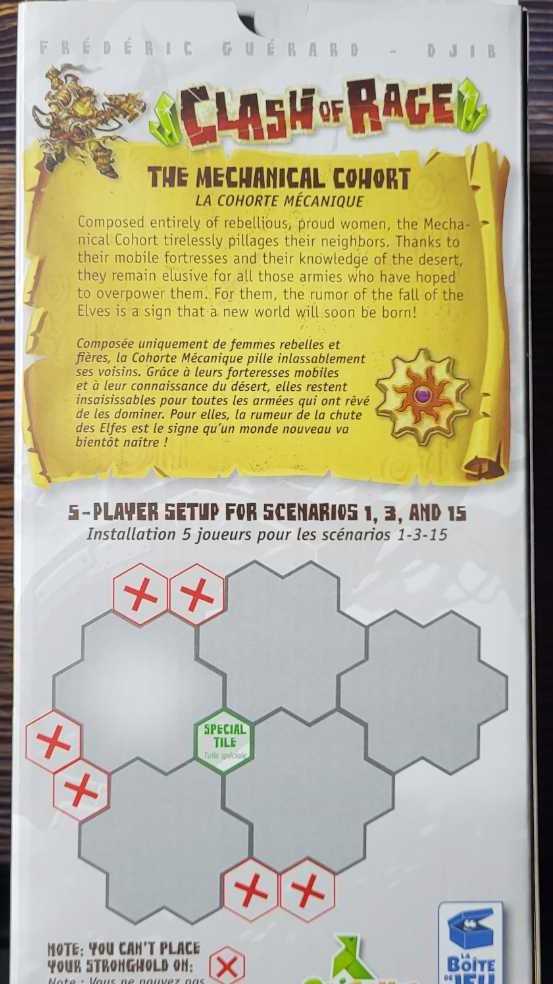 Clash of Rage: The Mechanical Cohort   board game collectible [Barcode 3770004610259] - Main Image 2