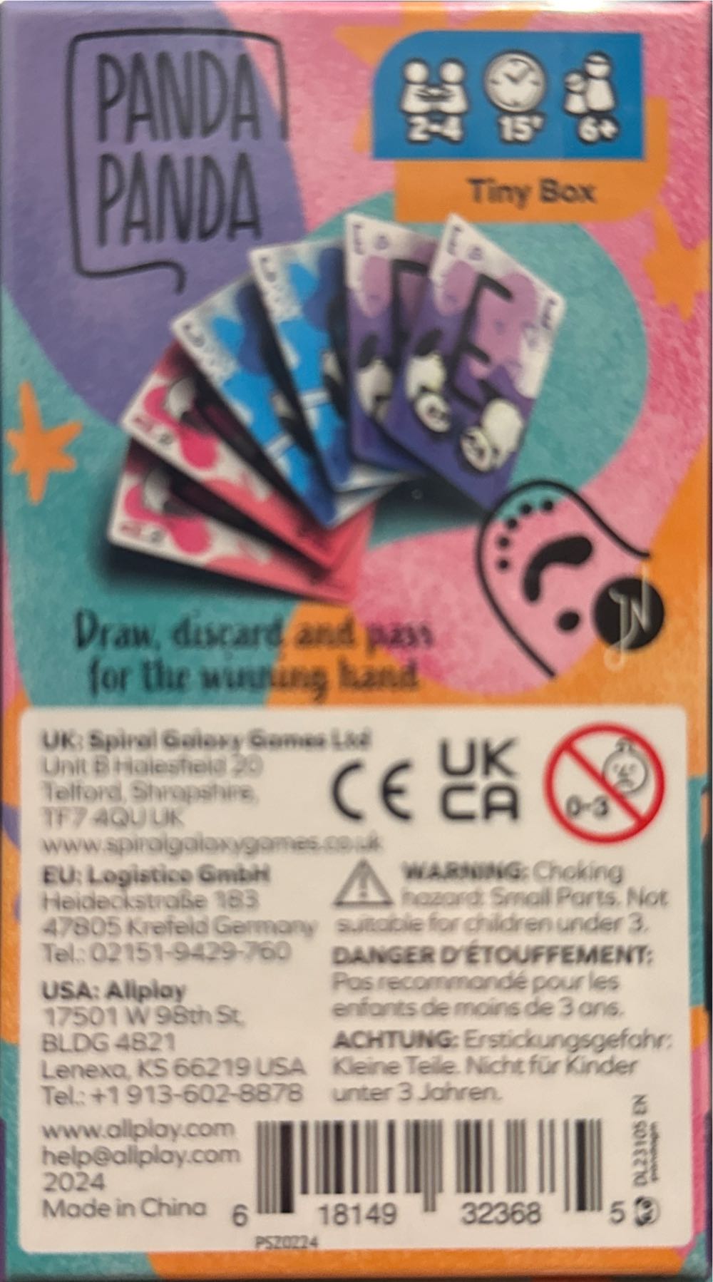 Panda Panda  (2-4) board game collectible [Barcode 618149323685] - Main Image 2