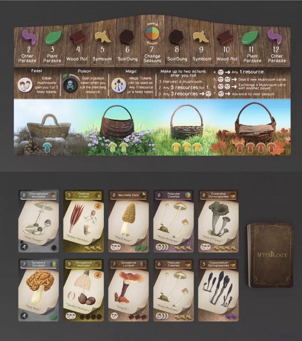 Mycology  (2-6) board game collectible [Barcode 051497393373] - Main Image 4