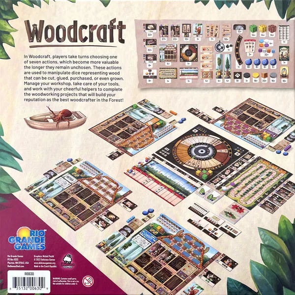 Woodcraft  (1-4) board game collectible [Barcode 8594195080159] - Main Image 2