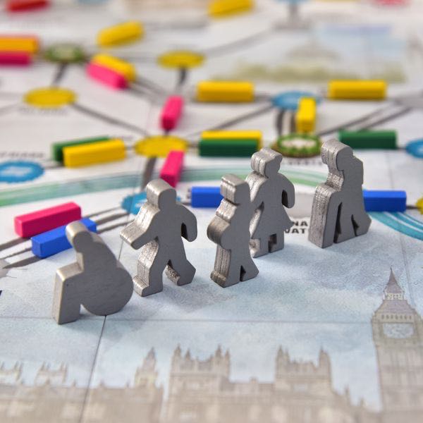 On The Underground: London / Berlin  (2-5) board game collectible [Barcode 787790023135] - Main Image 2