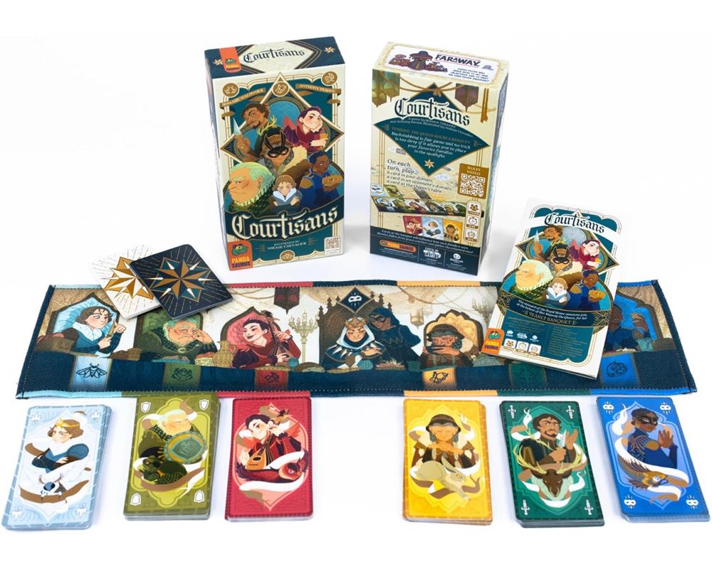 Courtisans  (2-5) board game collectible [Barcode 850029278993] - Main Image 2