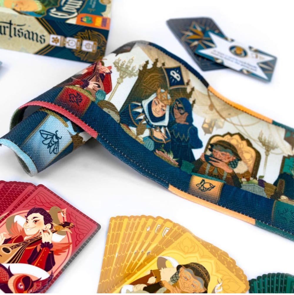 Courtisans  (2-5) board game collectible [Barcode 850029278993] - Main Image 4