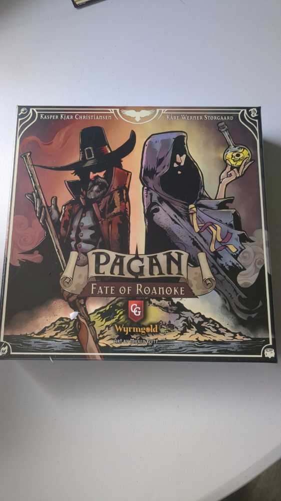 Pagan: Fate Of Roanoke Dueling Witch & Hunter Asymmetrical Deduction Card Game Filled With Intrigue & Mystery 2 Players 60 Mins  (2) board game collectible [Barcode 850045365448] - Main Image 2