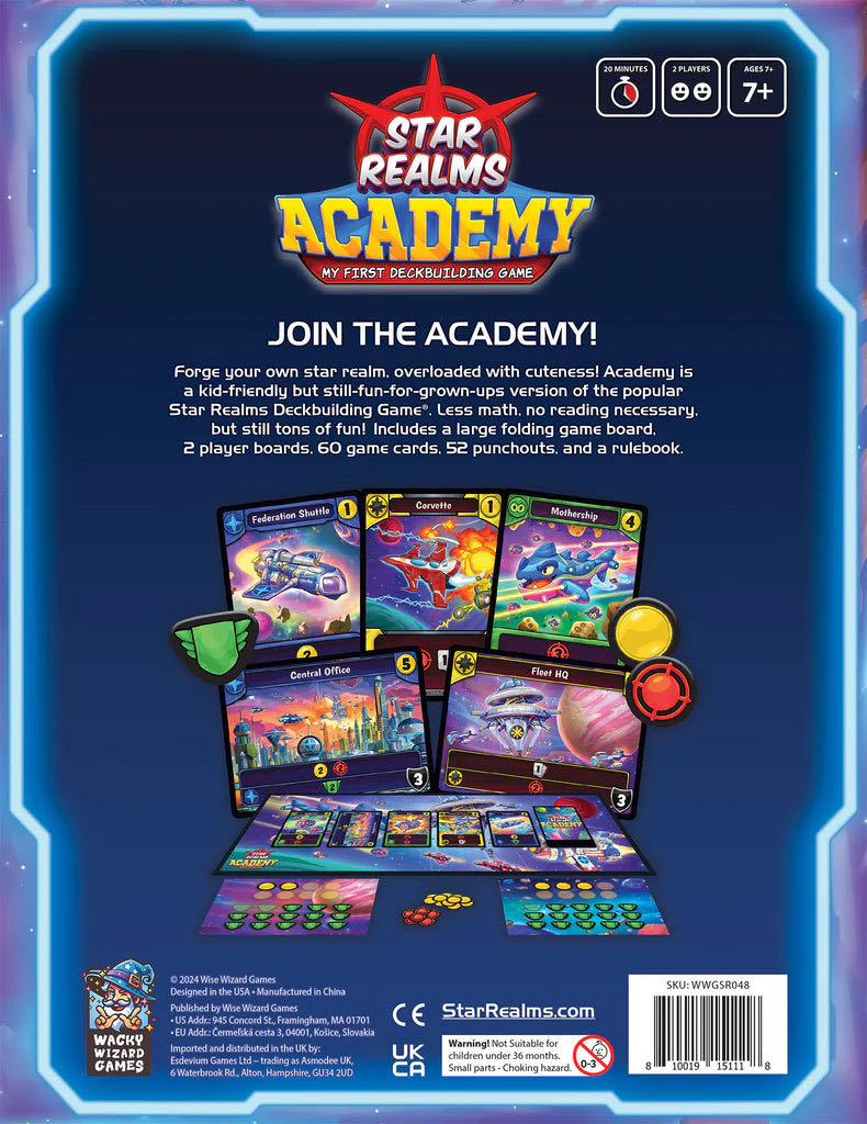 Star Realms Academy  (2) board game collectible [Barcode 810019151118] - Main Image 2