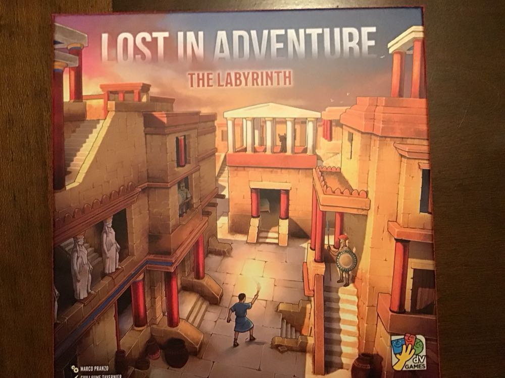 Lost In Adventure: The Labyrinth  board game collectible [Barcode 8032611690631] - Main Image 2