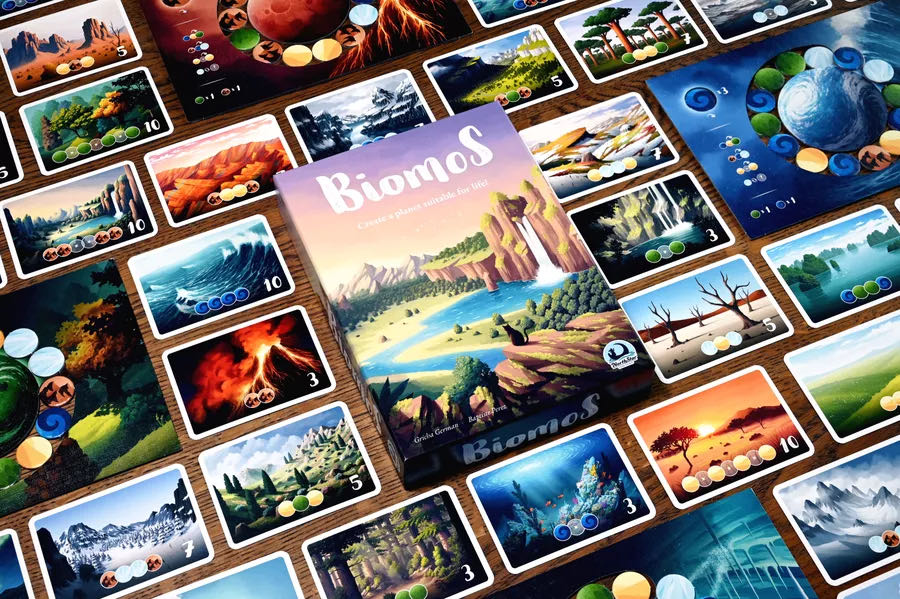 Biomos  (1 2 3 4) board game collectible [Barcode 892884000760] - Main Image 3