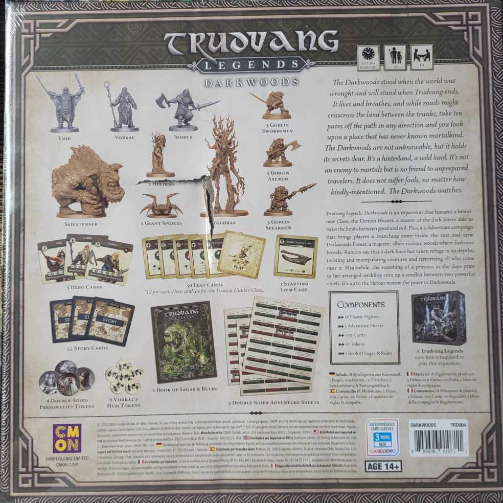 Trudvang Legends: Dark Woods  board game collectible [Barcode 889696010711] - Main Image 2