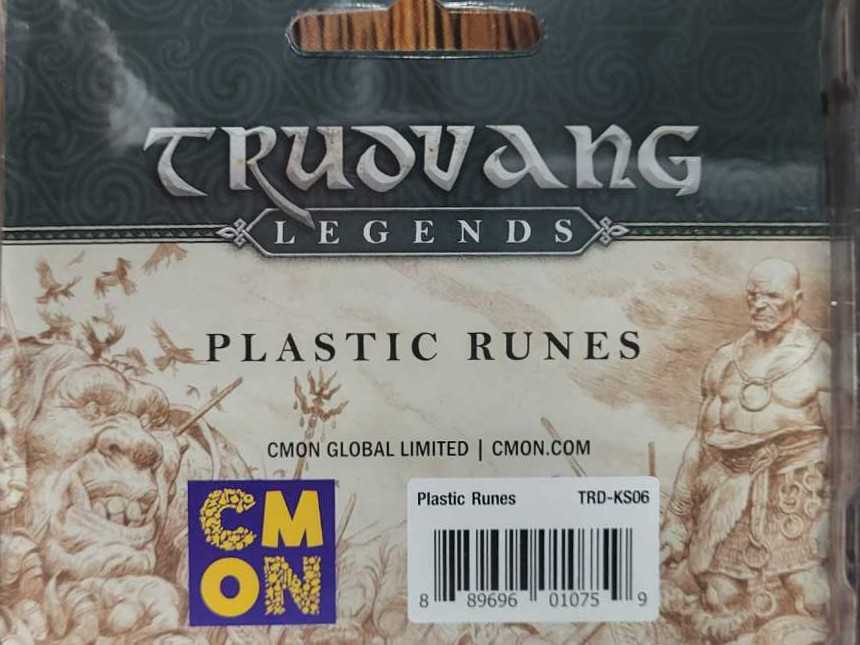 Trudvang Legends: Plastic Runes  board game collectible [Barcode 889696010759] - Main Image 2