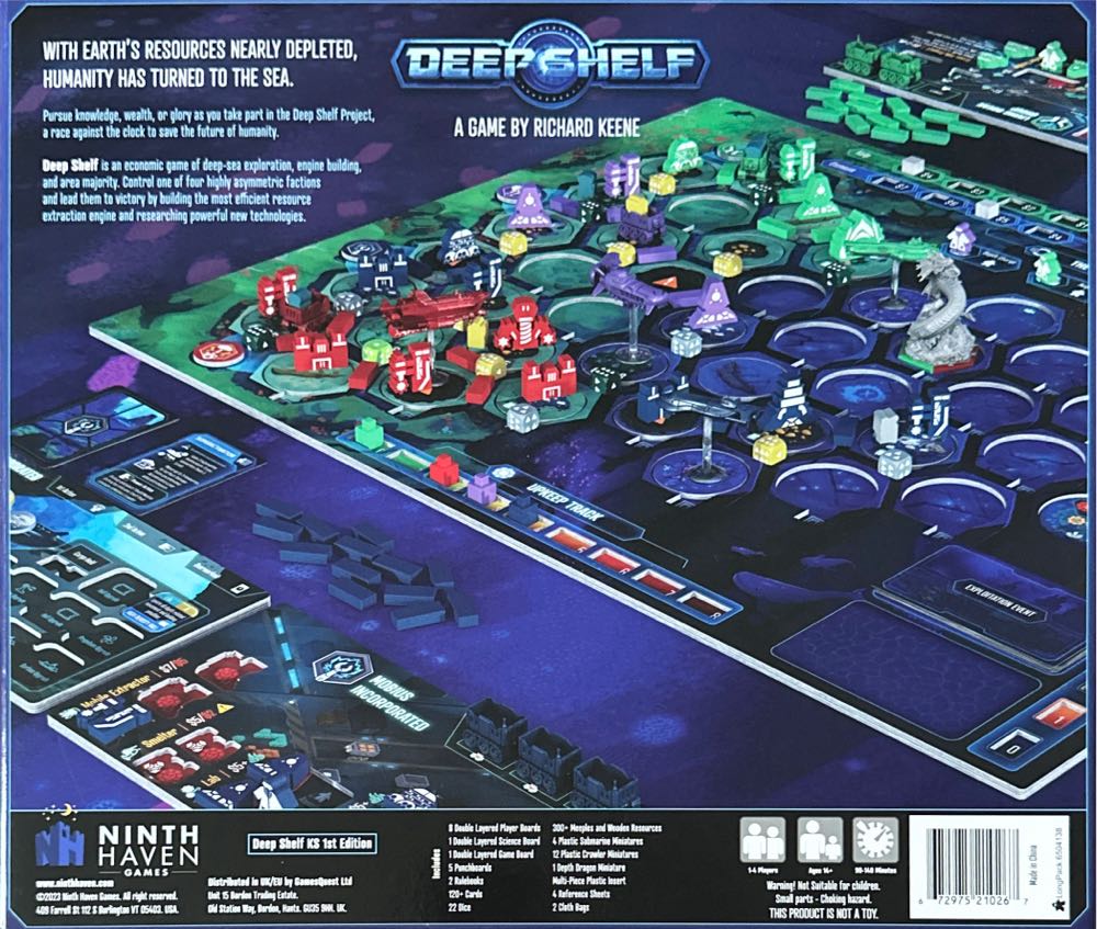 Deep Shelf  (1-4) board game collectible [Barcode 672975210267] - Main Image 2
