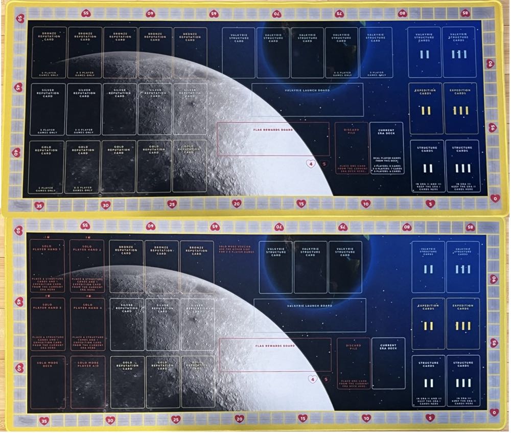 Moon: Playmat  (1-5) board game collectible [Barcode 5065018812033] - Main Image 2