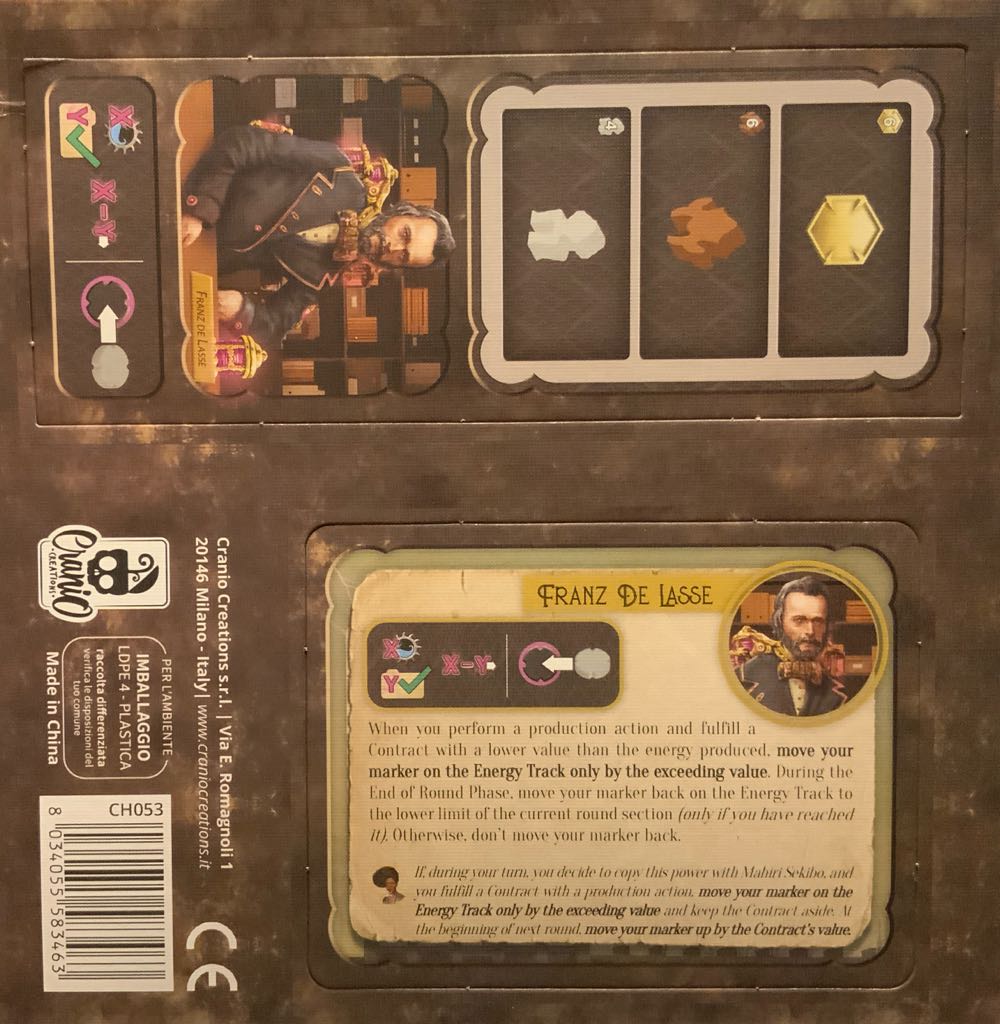 Barrage: Executive Officer Pack D  (1 - 5) board game collectible [Barcode 8034055583463] - Main Image 2