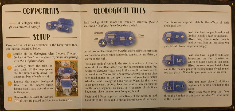 Barrage: The Geological Factor  (1 - 5) board game collectible [Barcode 8034055585078] - Main Image 2