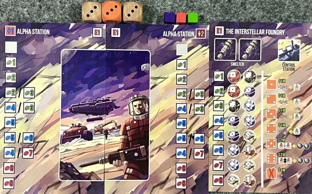 Asteroid Miners: The Interstellar Foundry  (1 2) board game collectible - Main Image 2