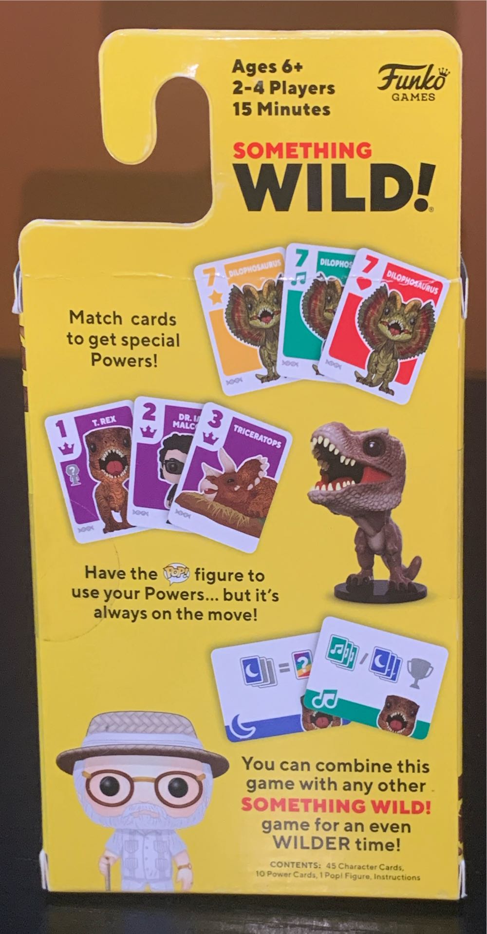 Something Wild! Jurassic Park  (2-4) board game collectible [Barcode 889698708845] - Main Image 2