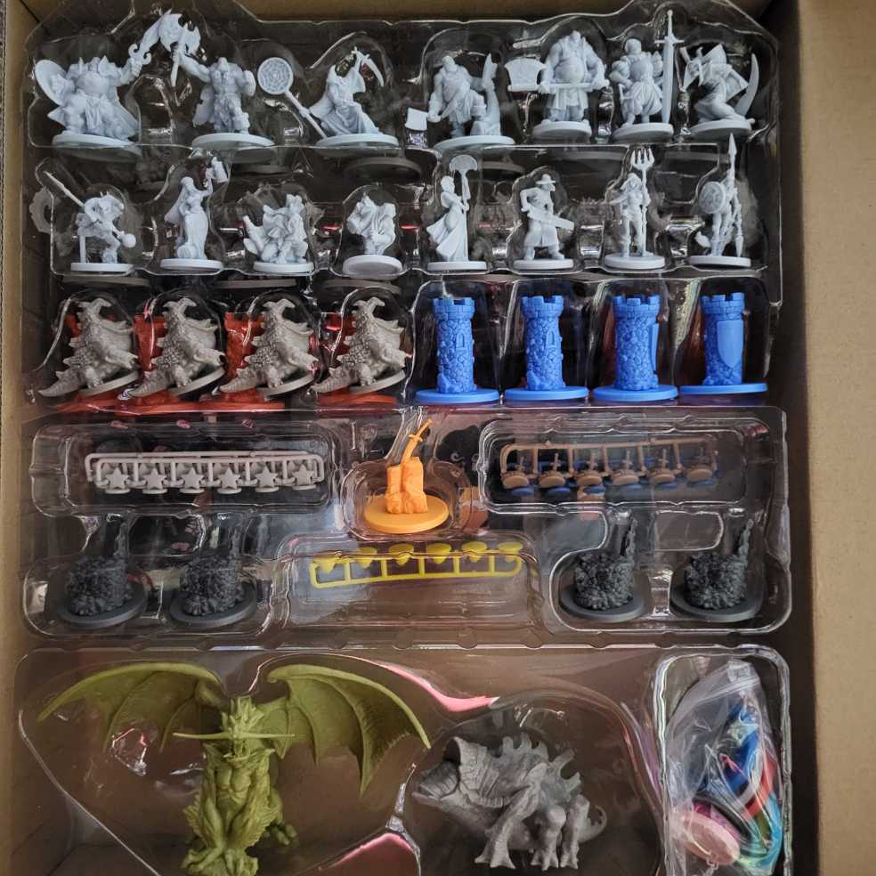 B-Sieged: Defenders Box  board game collectible - Main Image 2