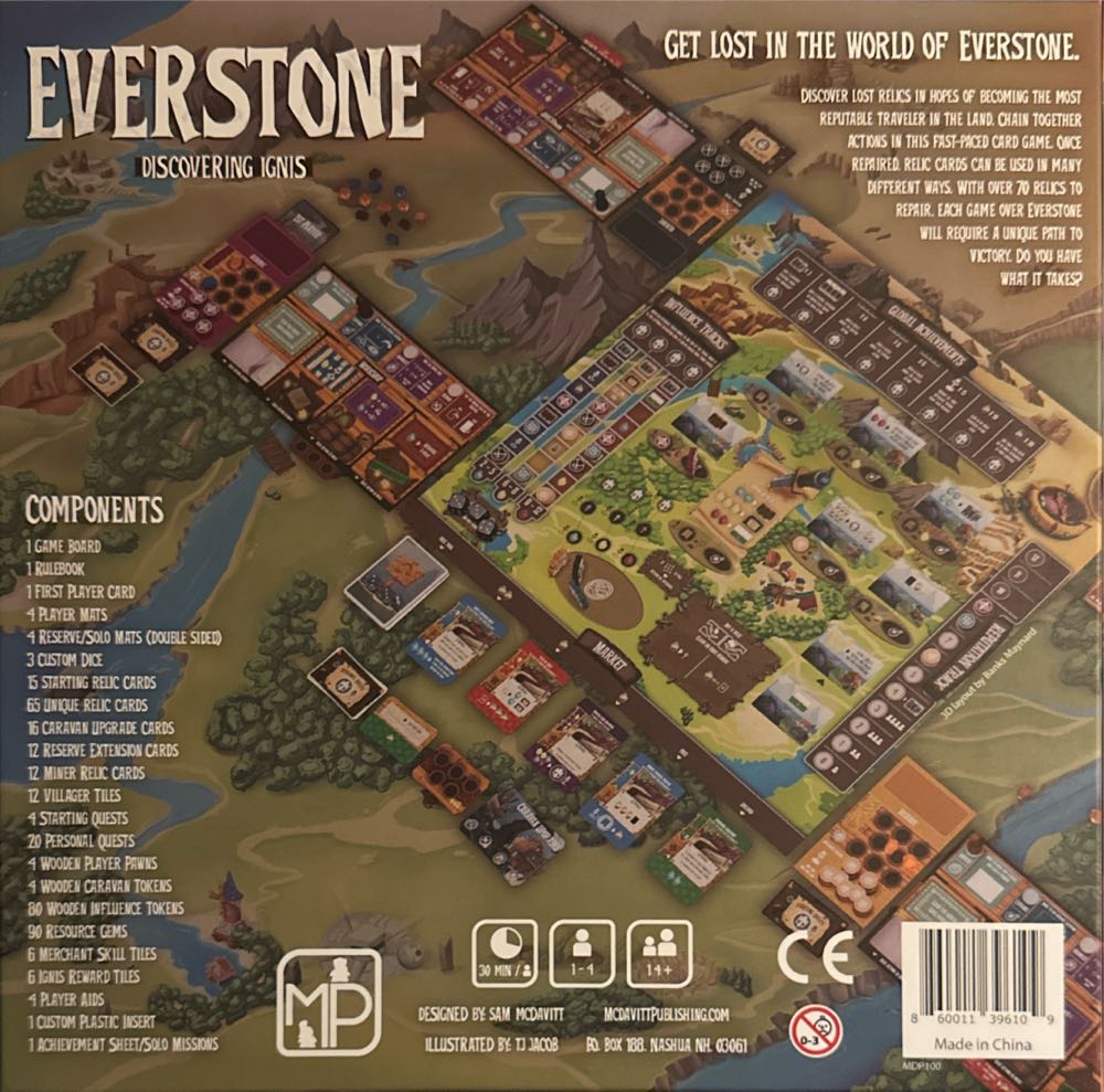 Everstone: Discovering Ignis  (1-4) board game collectible [Barcode 860011396109] - Main Image 2