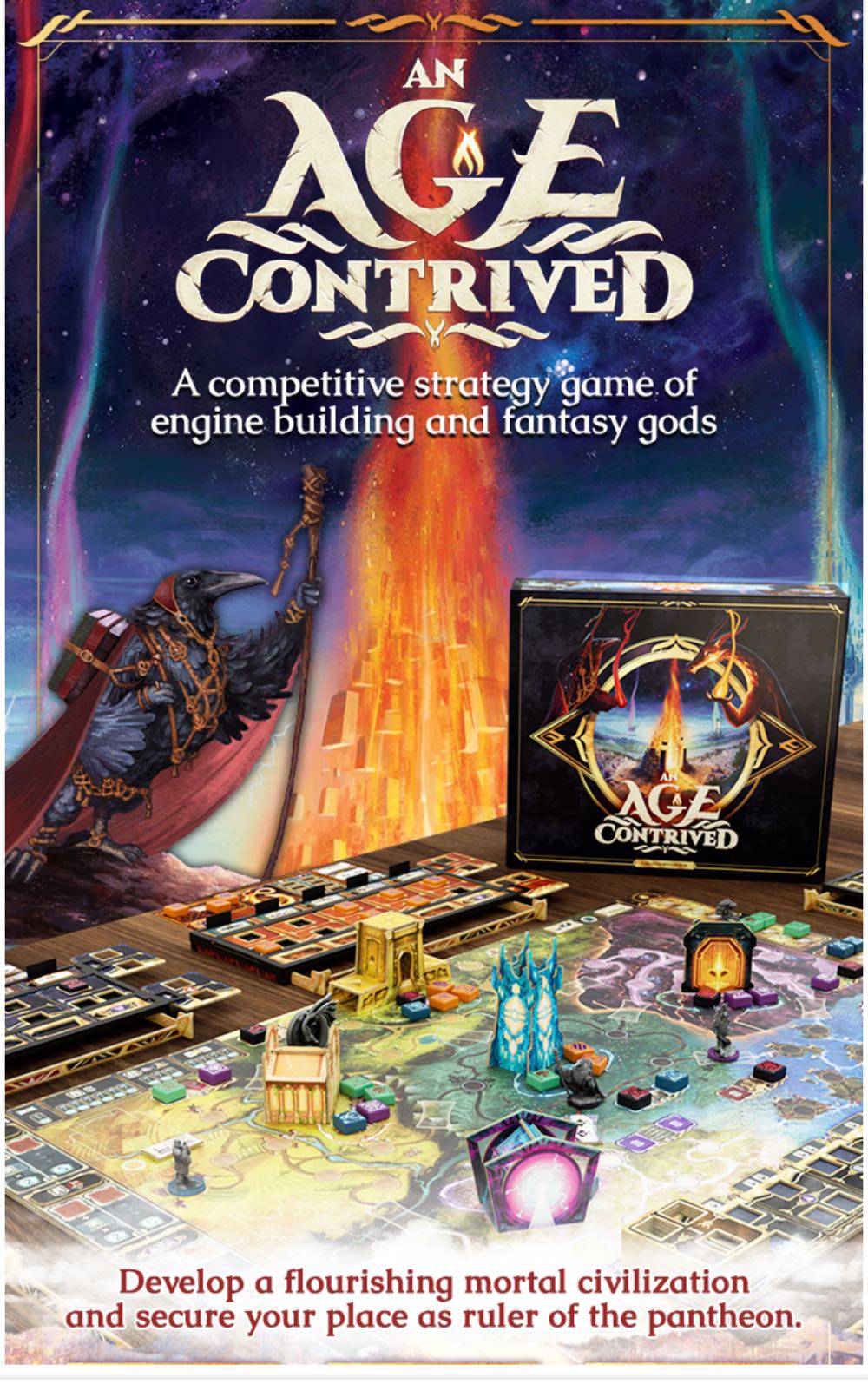 An Age Contrived (Collector’s Edition)  (1 2 3 4 5) board game collectible [Barcode 669936942800] - Main Image 3
