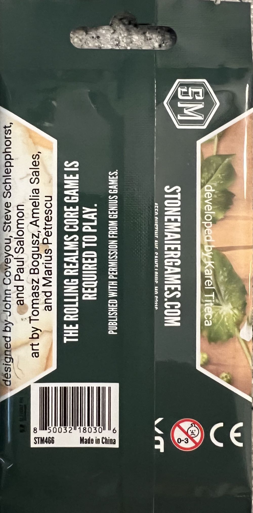 Rolling Realms - Genotype  board game collectible [Barcode 850032180306] - Main Image 2