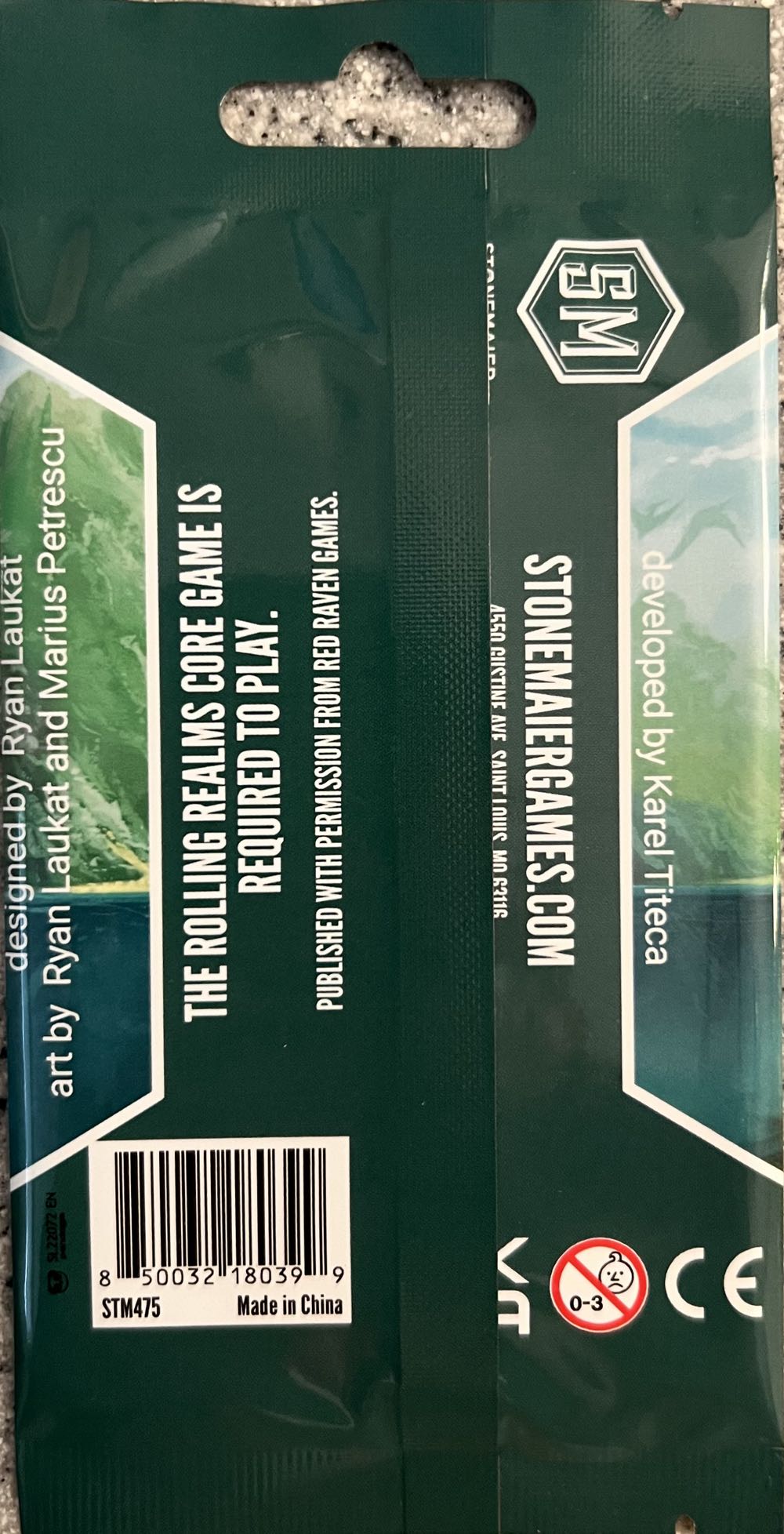 Rolling Realms - Sleeping Gods  board game collectible [Barcode 850032180399] - Main Image 2