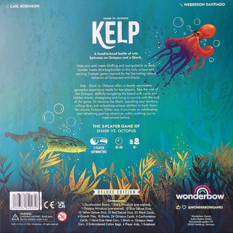 Kelp: Shark vs Octopus  (2) board game collectible [Barcode 4262376840239] - Main Image 2